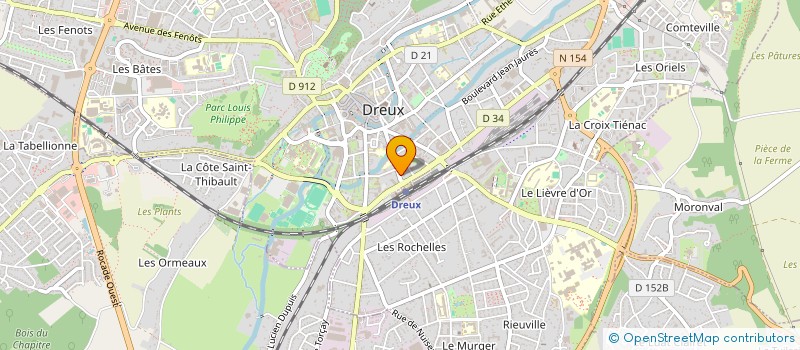 localisation de l'entreprise SFX à DREUX