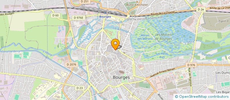 localisation de l'entreprise SFX SARL à BOURGES