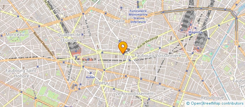 localisation de l'entreprise SFY à PARIS