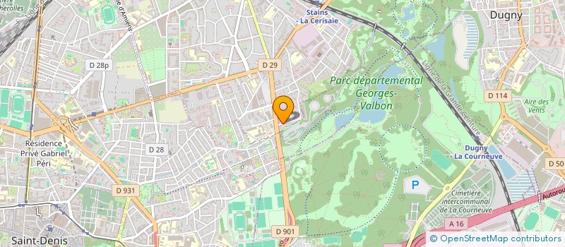 localisation de l'entreprise SG-1 à STAINS