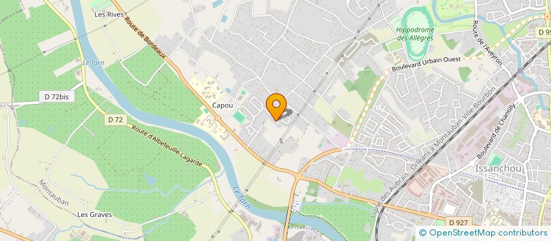 localisation de l'entreprise SG 2 EG IMMO  MONTAUBAN