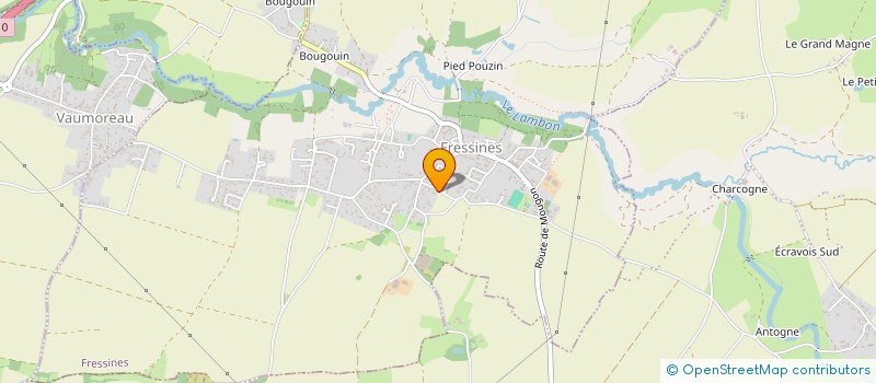 localisation de l'entreprise SG-2M  FRESSINES