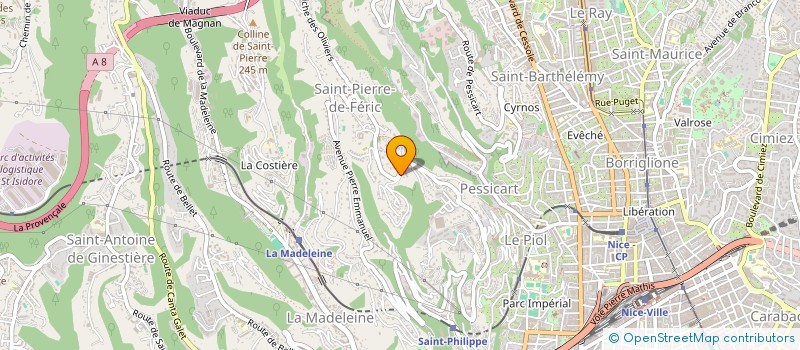 localisation de l'entreprise SG à NICE