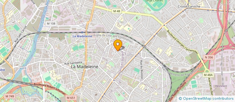 localisation de l'entreprise SG à MARCQ-EN-BARŒUL