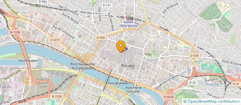 localisation de l'entreprise SG à ROUEN