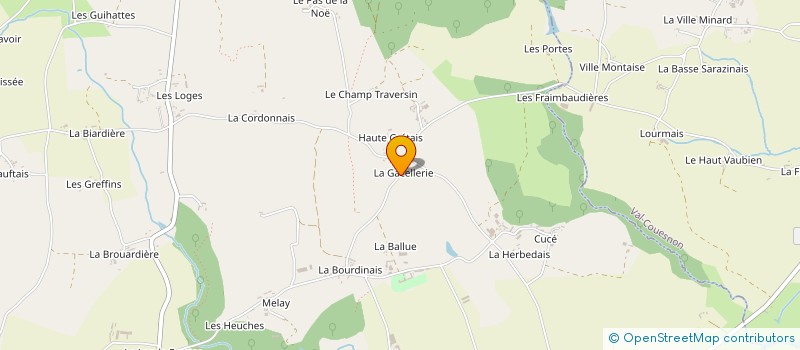 localisation de l'entreprise SG  NOYAL-SOUS-BAZOUGES