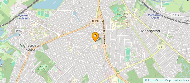 localisation de l'entreprise SG  VIGNEUX-SUR-SEINE