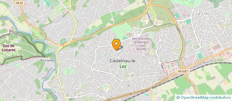 localisation de l'entreprise SG-ACADEMY à CASTELNAU-LE-LEZ