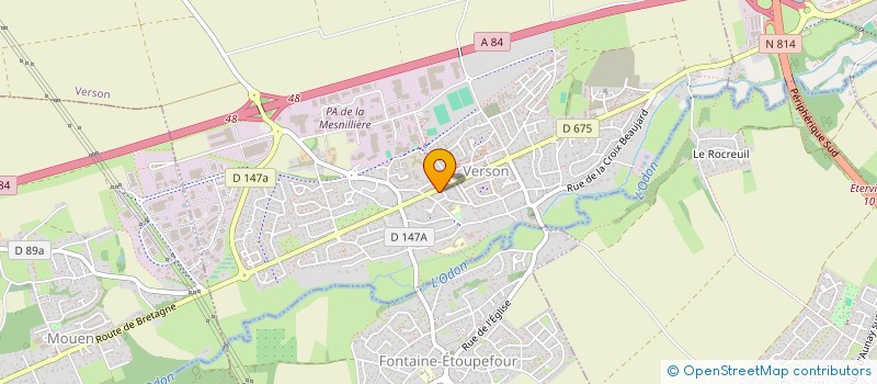 localisation de l'entreprise SG ARCHITECTURE HOLDING  SAINT-MARTIN-DE-FONTENAY