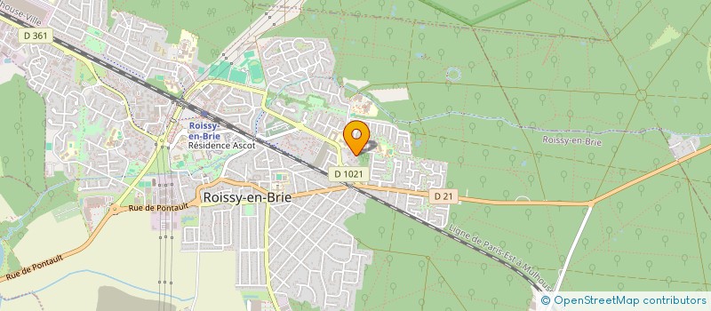 localisation de l'entreprise SG-ASSUR  ROISSY-EN-BRIE