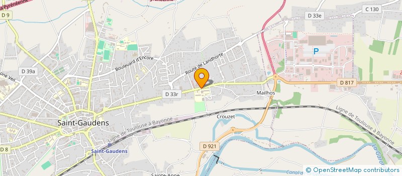 localisation de l'entreprise SG AUTO  ESTANCARBON