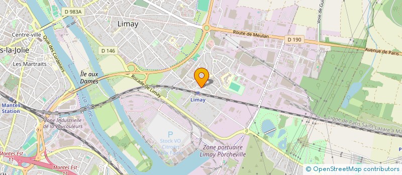 localisation de l'entreprise SG AUTO  LIMAY