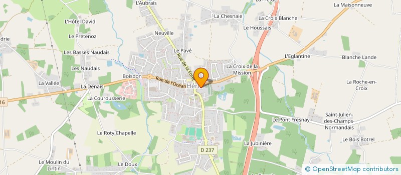 localisation de l'entreprise SG AUTO  HERIC