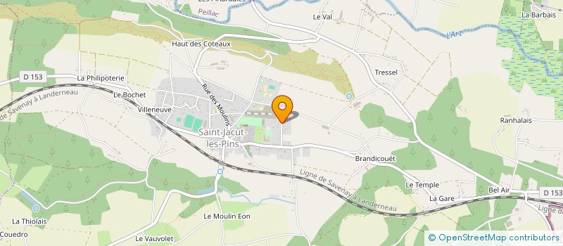 localisation de l'entreprise SG-BARBER  SAINT-JACUT-LES-PINS