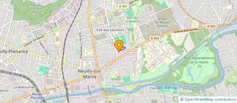 localisation de l'entreprise SG BAT à NEUILLY-SUR-MARNE