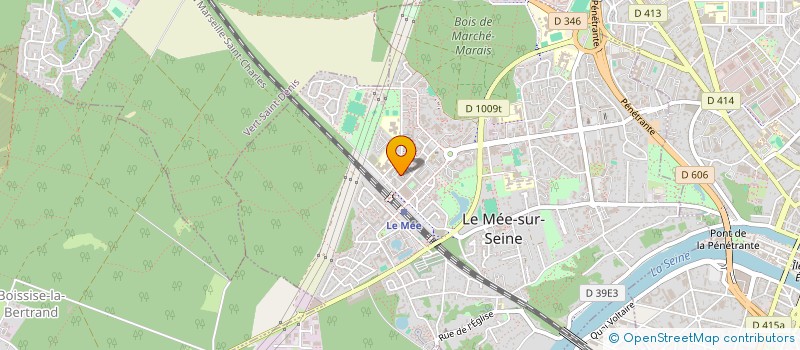 localisation de l'entreprise SG BAT 91 à LE MEE-SUR-SEINE