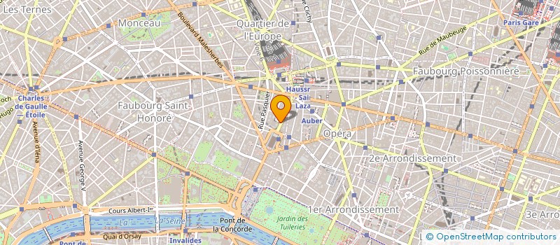localisation de l'entreprise SG BERGER à PARIS