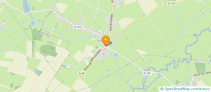 localisation de l'entreprise SG CHEVREUL  MESSEY-SUR-GROSNE