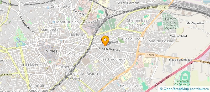 localisation de l'entreprise SG CONSEIL  NIMES