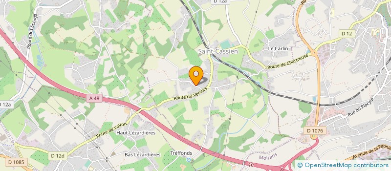 localisation de l'entreprise SG CONSEILS  SAINT-CASSIEN