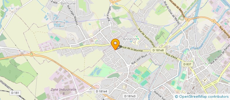 localisation de l'entreprise SG CONSTRUCTIONS ET RENOVATIONS  ANNEZIN