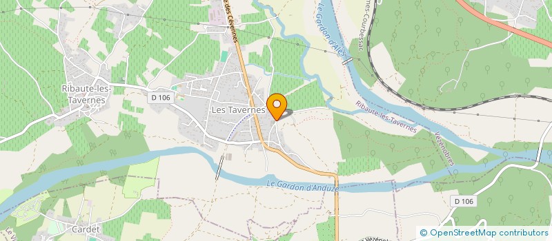 localisation de l'entreprise SG CONSULT  RIBAUTE-LES-TAVERNES