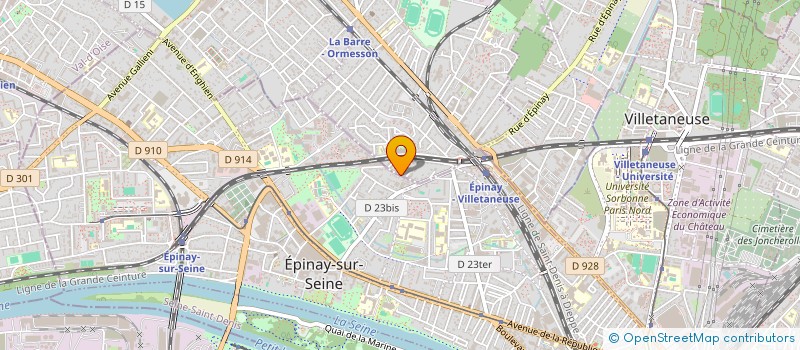 localisation de l'entreprise SG CONSULTING à EPINAY-SUR-SEINE
