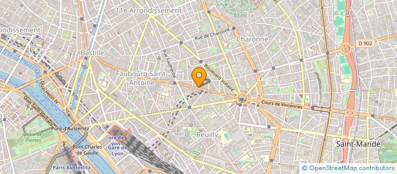 localisation de l'entreprise SG CONSULTING  PARIS