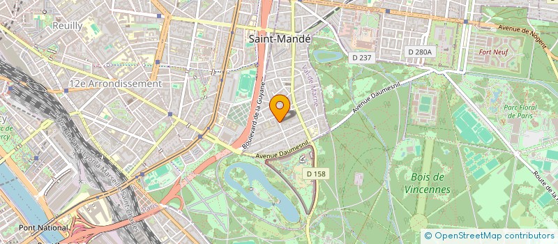 localisation de l'entreprise SG CONSULTING à SAINT-MANDE