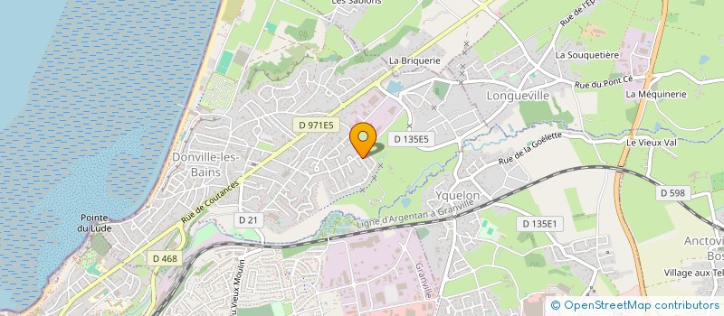 localisation de l'entreprise SG DEPANNAGES  DONVILLE-LES-BAINS