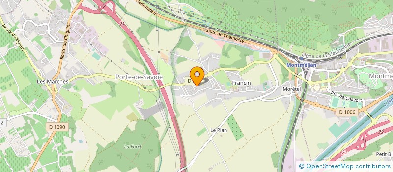 localisation de l'entreprise SG DEVELOPPEMENT à PORTE-DE-SAVOIE