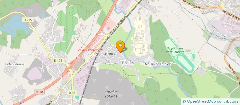 localisation de l'entreprise SG DIFFUSION  LA COURONNE