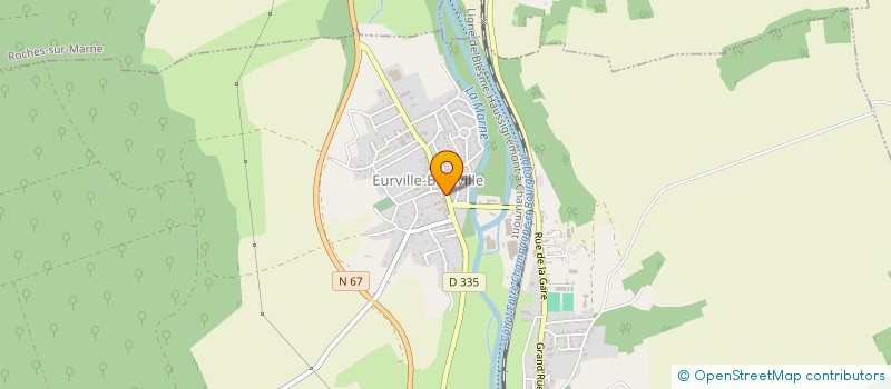 localisation de l'entreprise SG DISTRIBUTION à EURVILLE-BIENVILLE