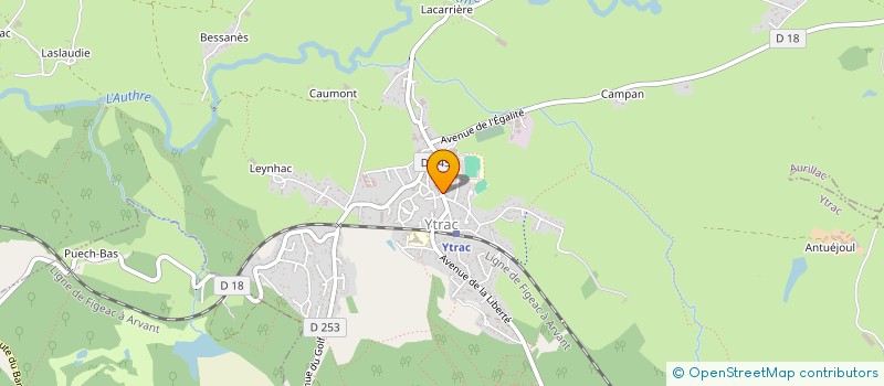 localisation de l'entreprise SG ECO LAVAGE à YTRAC