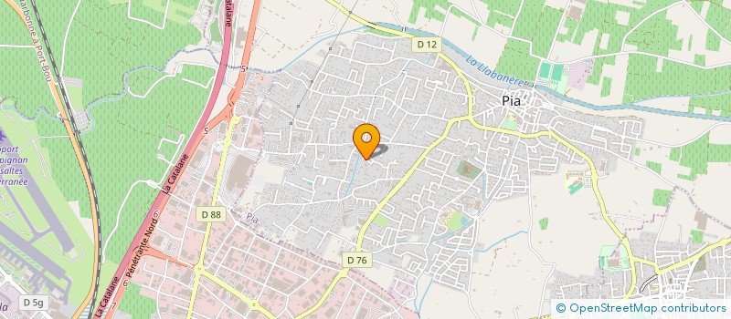 localisation de l'entreprise SG ET FILLES  PIA