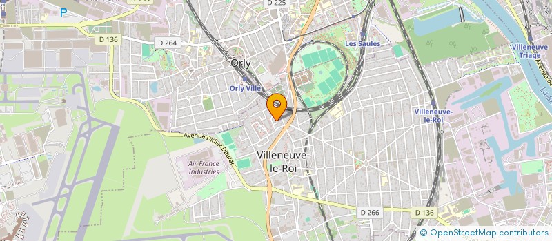 localisation de l'entreprise SG EXPRESS à VILLENEUVE-LE-ROI