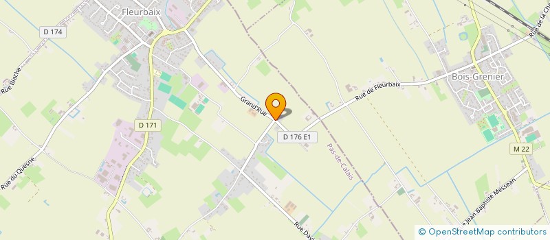 localisation de l'entreprise SG FLEURBAIX  FLEURBAIX