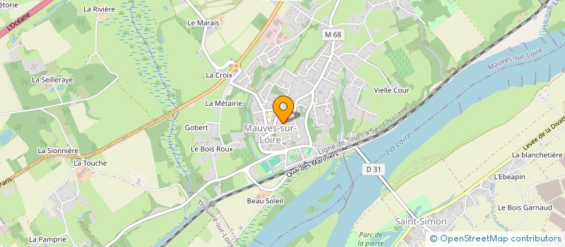 localisation de l'entreprise SG GROUPE HOLDING  MAUVES-SUR-LOIRE