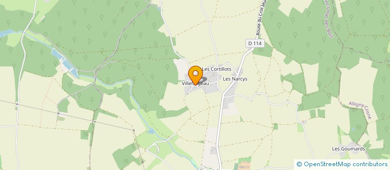 localisation de l'entreprise SG HOLDING  SAINT-LOUP-DES-BOIS