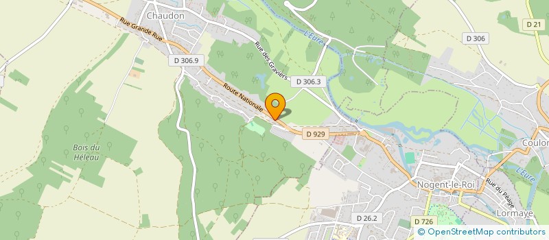 localisation de l'entreprise SG-IMMO à CHAUDON