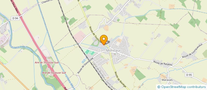 localisation de l'entreprise SG IMMO  MONTLAUR