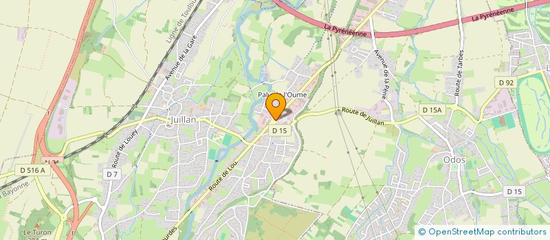 localisation de l'entreprise SG IMMO  JUILLAN