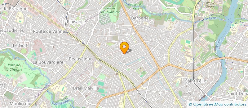 localisation de l'entreprise SG IMMO à NANTES