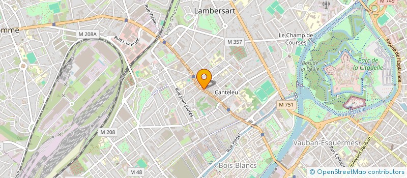 localisation de l'entreprise SG IMMOBILIER à LAMBERSART