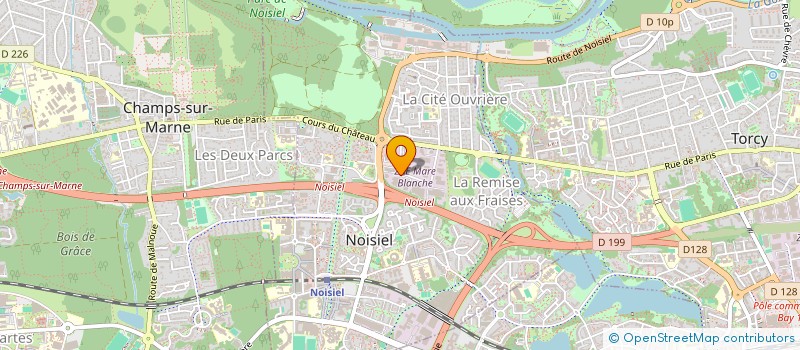 localisation de l'entreprise SG IMMOBILIER  NOISIEL