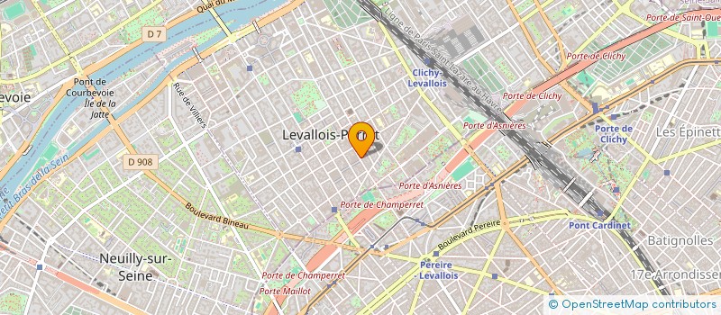 localisation de l'entreprise SG INDUSTRIES SEDRI à LEVALLOIS-PERRET