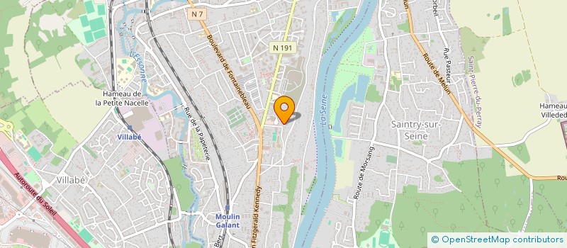 localisation de l'entreprise SG INSTALL à CORBEIL-ESSONNES