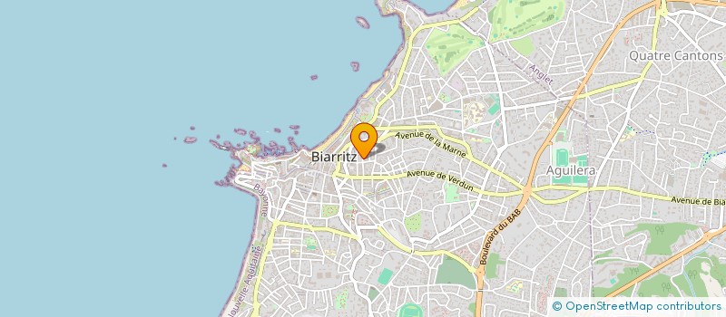 localisation de l'entreprise SG INV à BIARRITZ