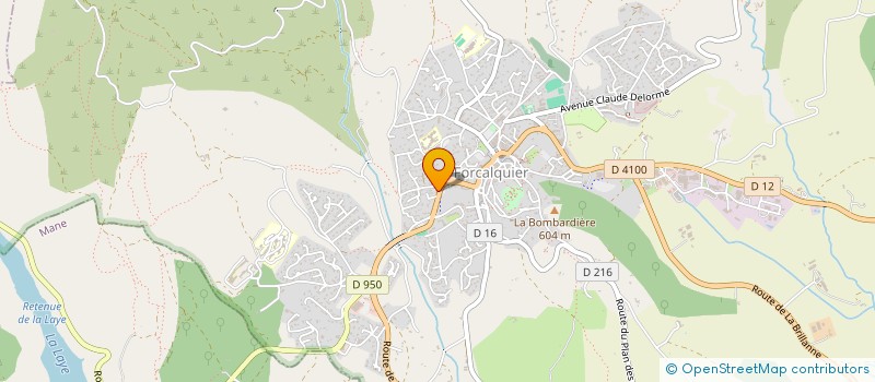 localisation de l'entreprise SG INVEST à CURBANS