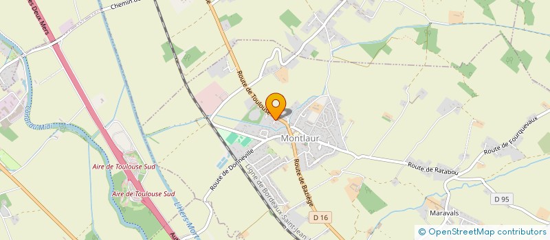 localisation de l'entreprise SG INVEST  MONTLAUR